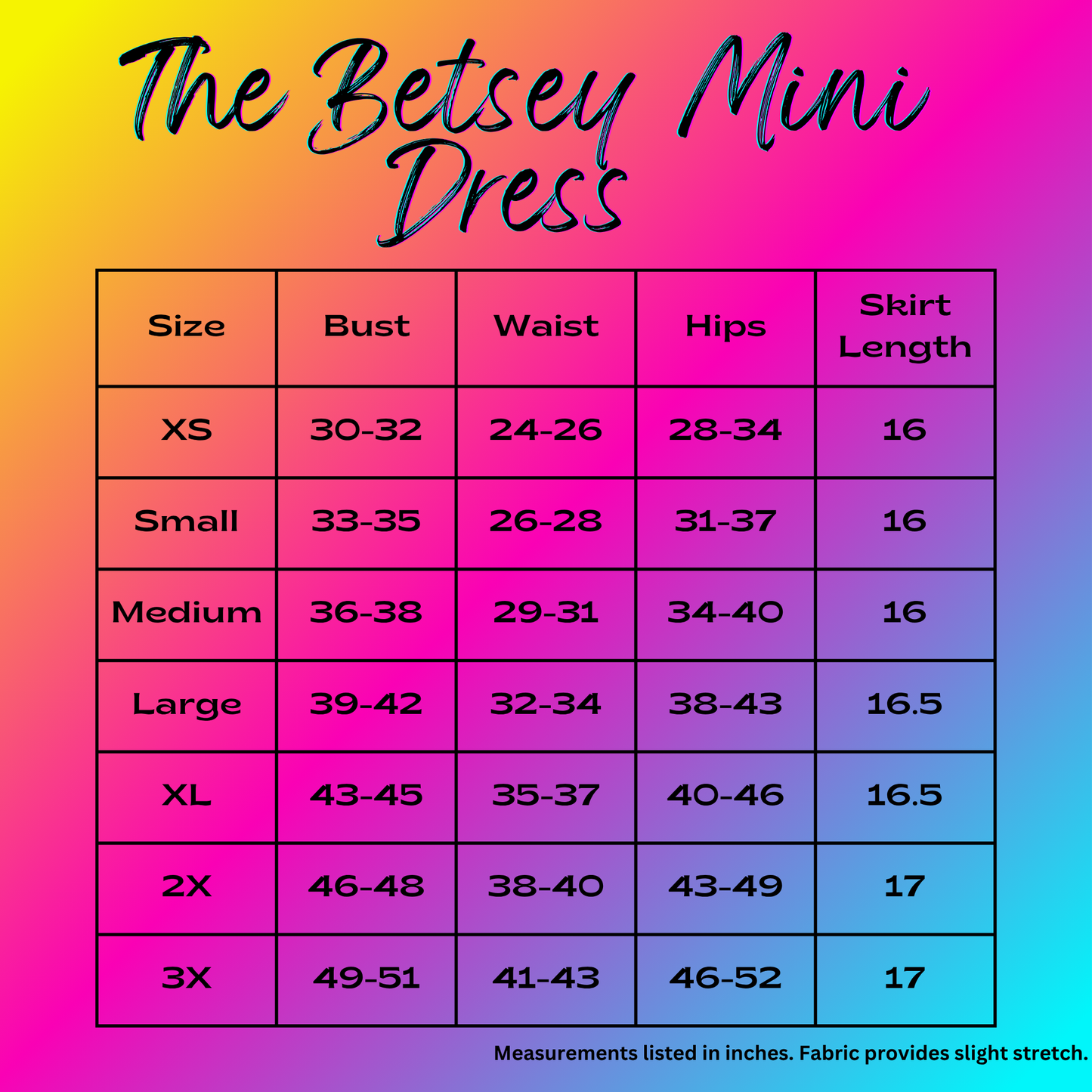 The Betsey Mini Dress