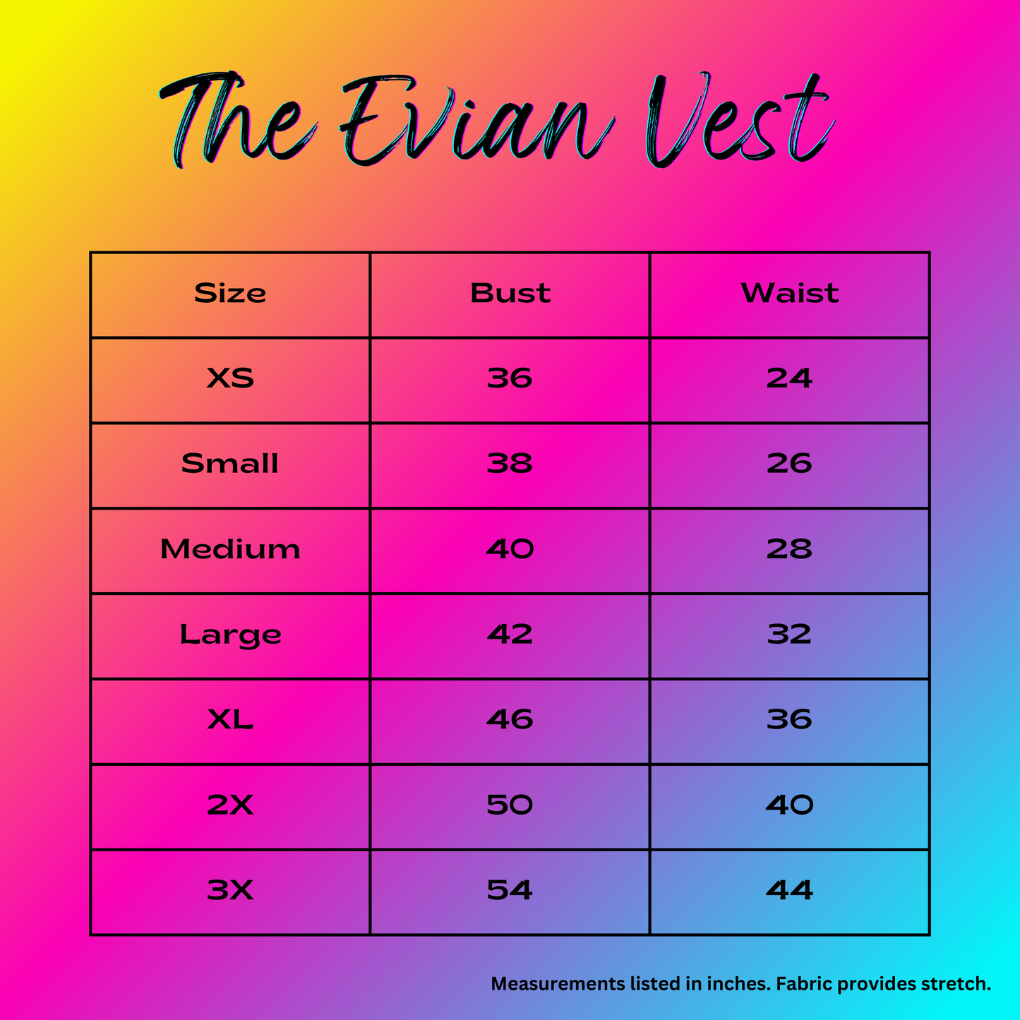 The Evian Vest