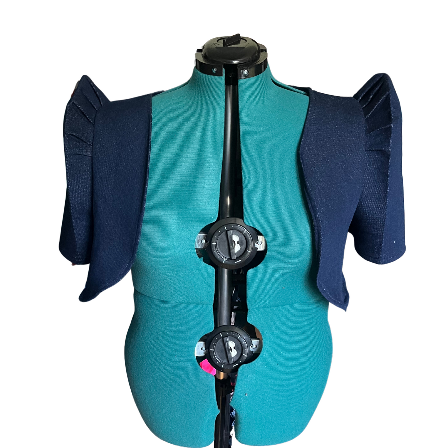 The Tia Bolero, short sleeve denim bolero with Filipiniana sleeves, Casstastrophe, Shop Casstastrophe, casstastropheshop.com