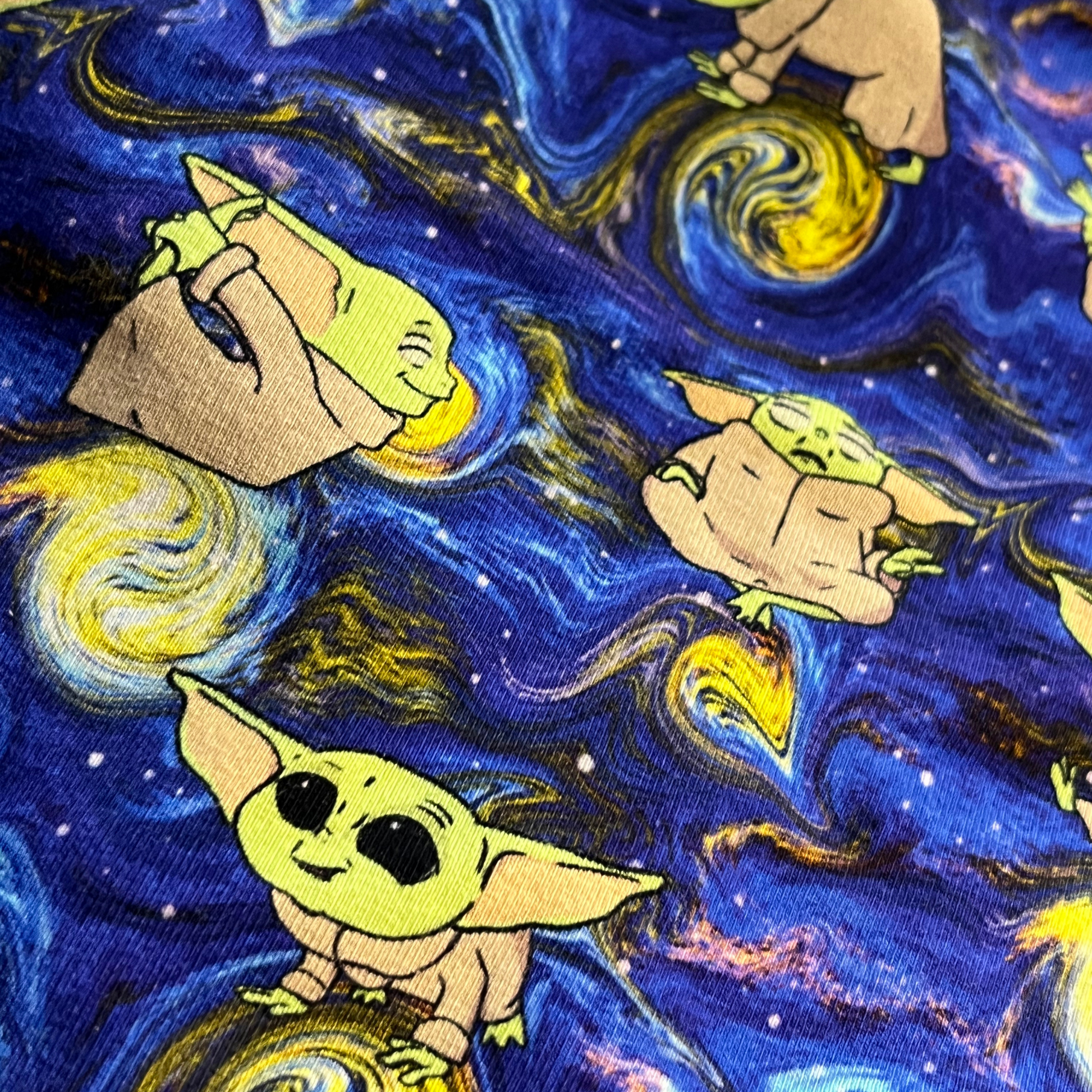 starry yogi fabric