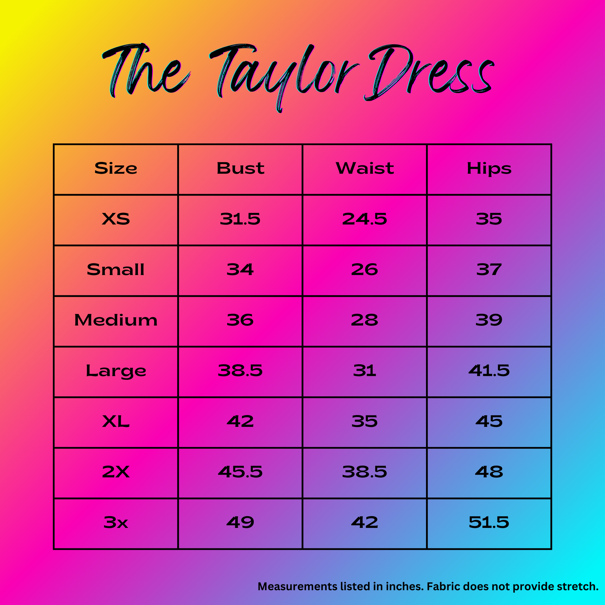 the taylor dress, sequined shirt dress, casstastrophe, shop casstastrophe, casstastropheshop.com, size chart