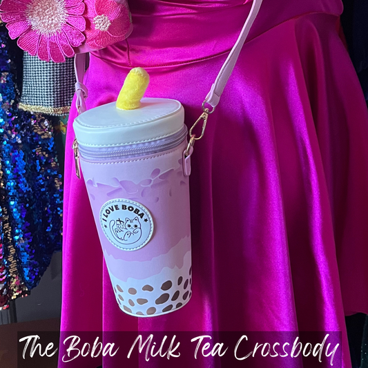 Boba Milk Tea Crossbody - Ready to Ship