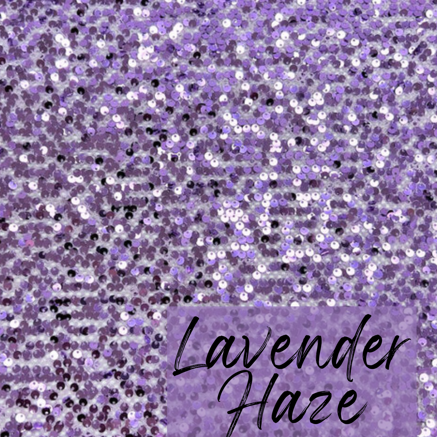 lavender haze fabric, light purple sequins