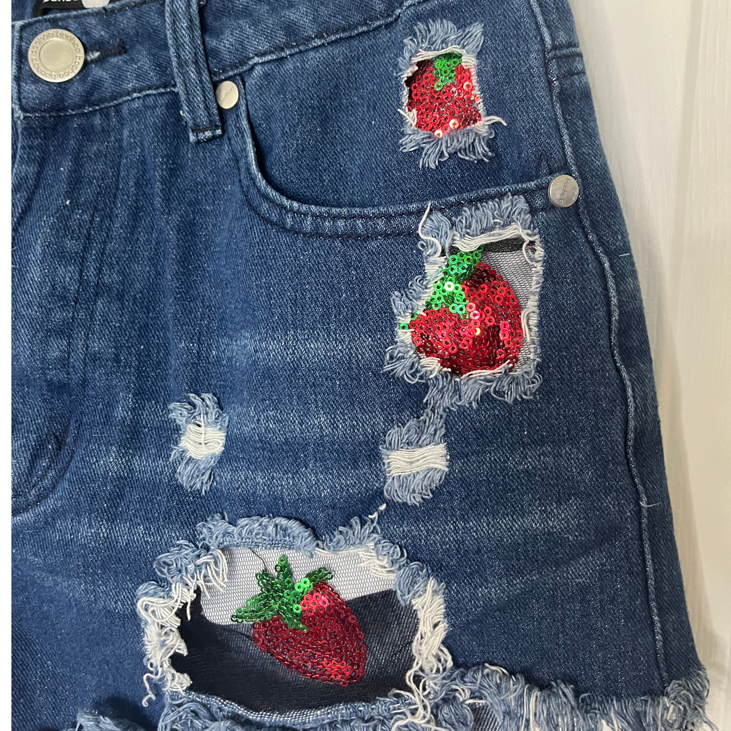 The Strawberry Shorts - Size 6, Ready to Ship