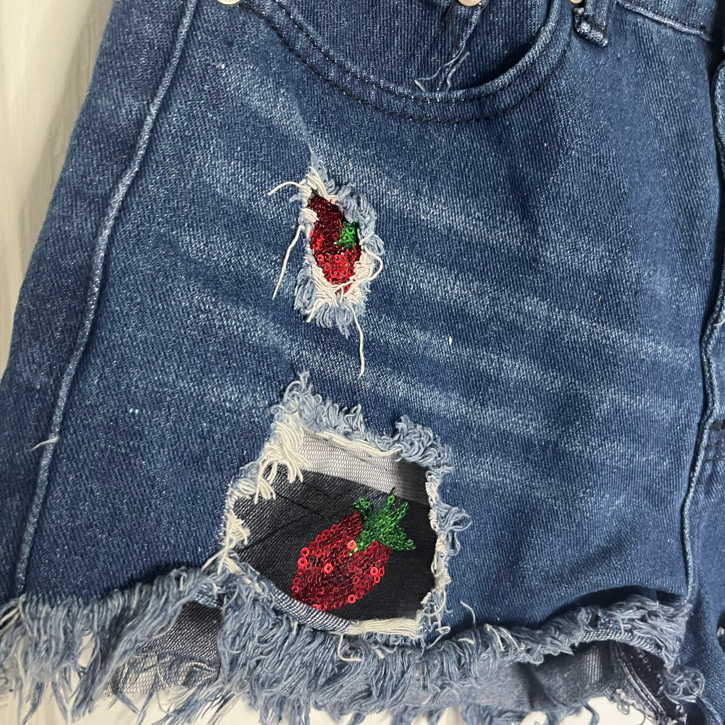 The Strawberry Shorts - Size 6, Ready to Ship