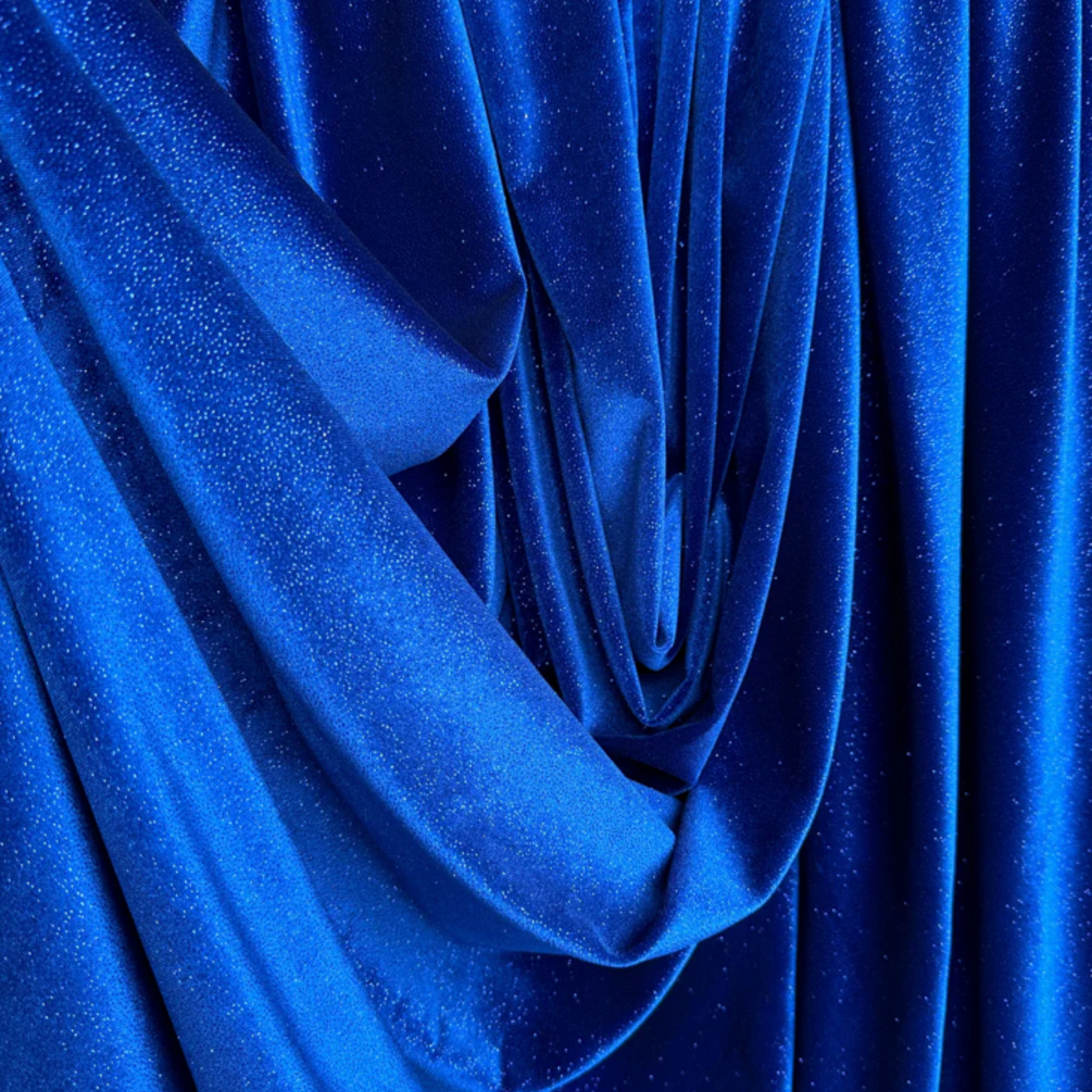 royal blue sparkle velvet