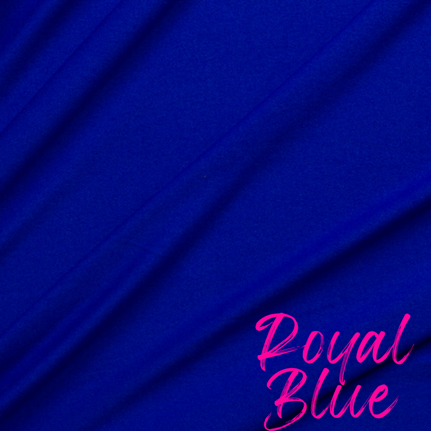 royal blue fabric