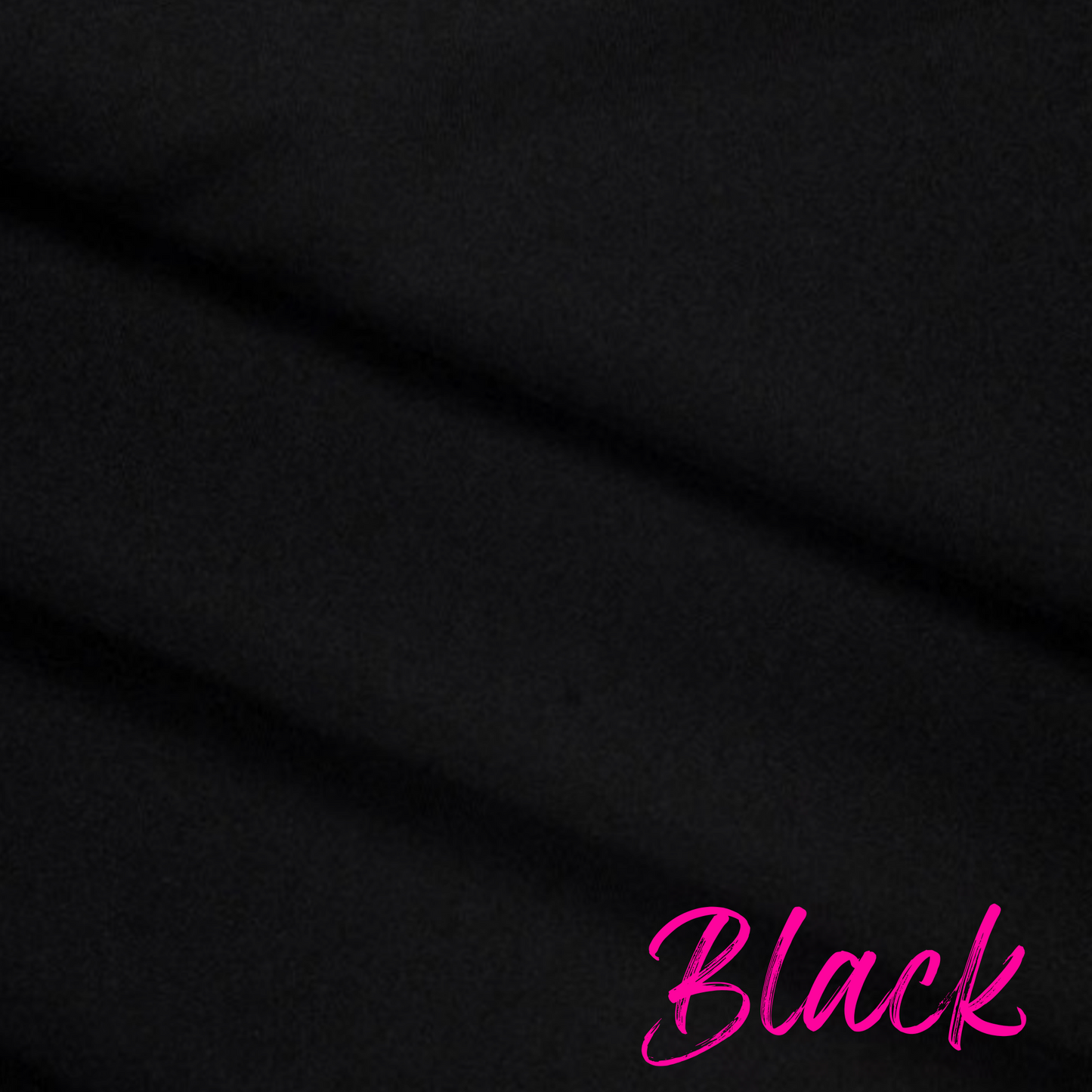 black fabric 