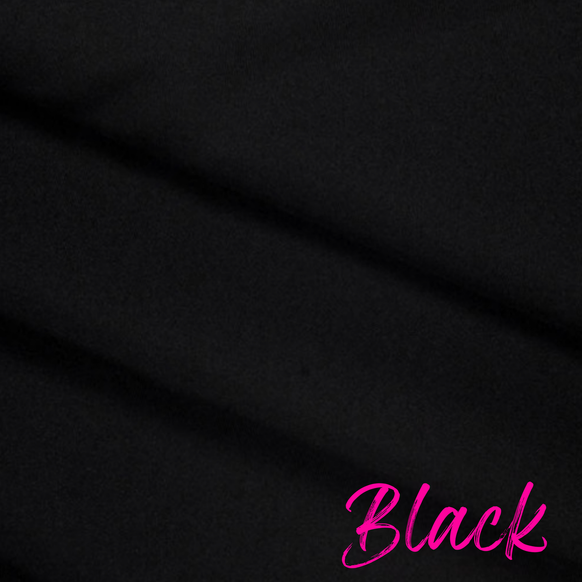 black fabric 