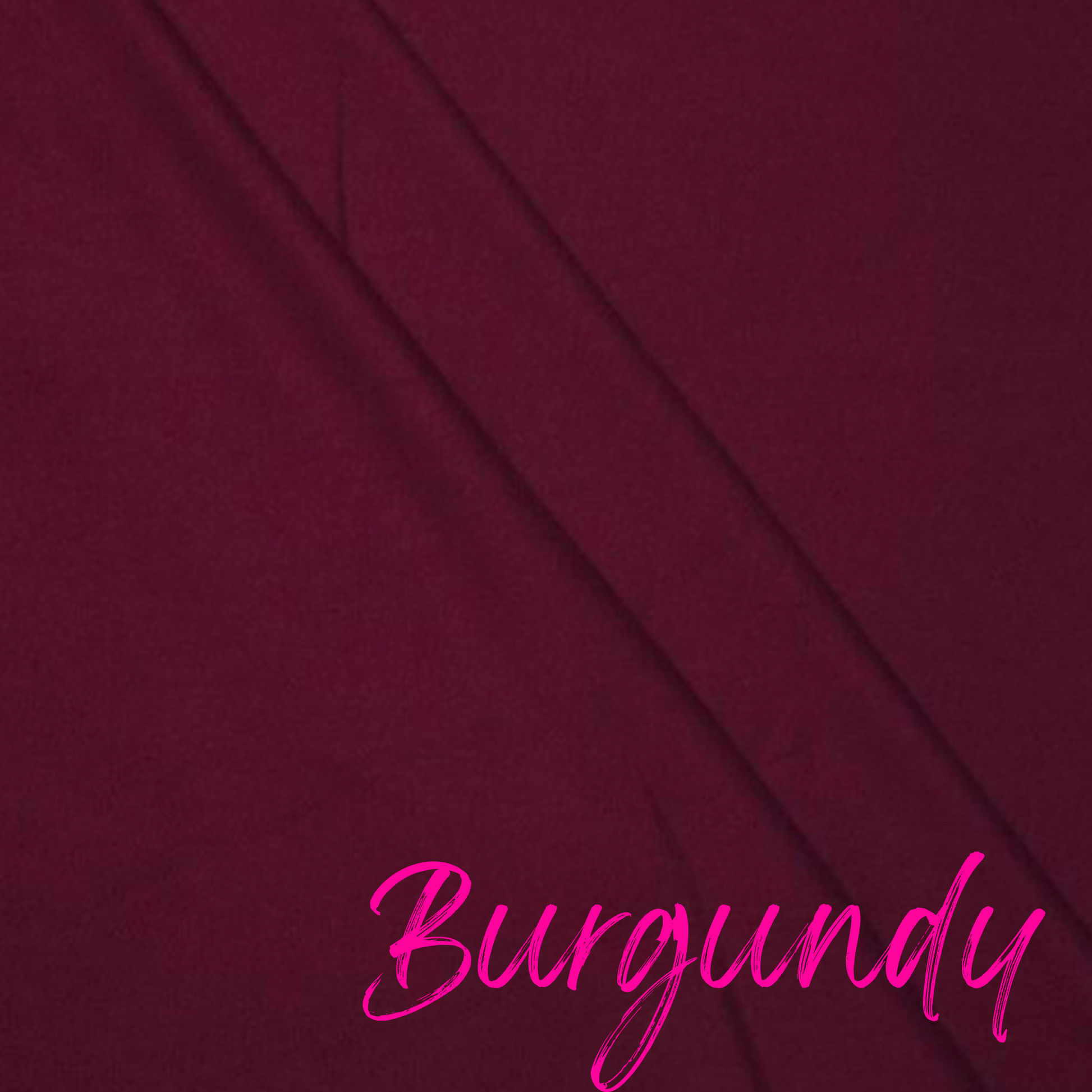 burgundy fabric