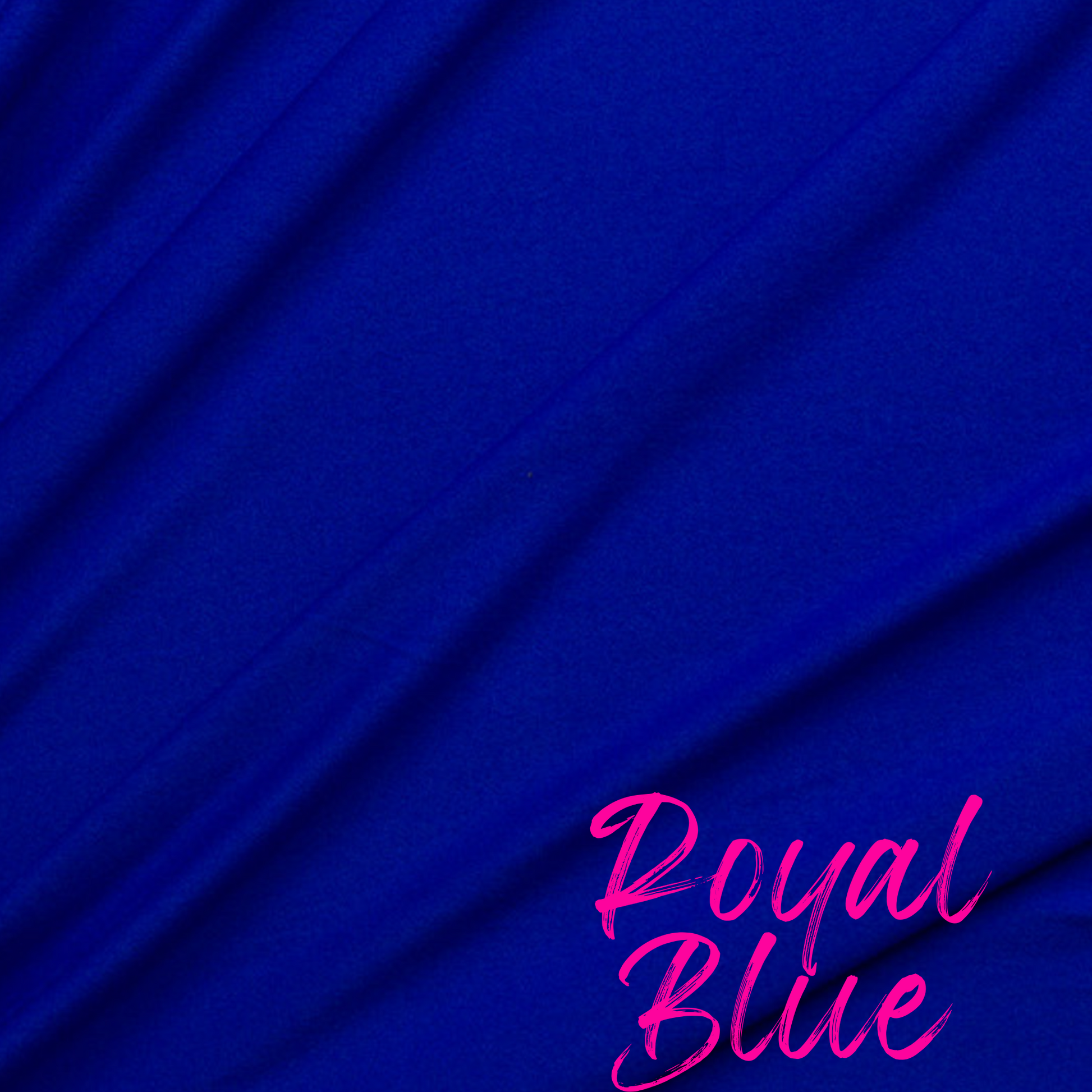 royal blue fabric