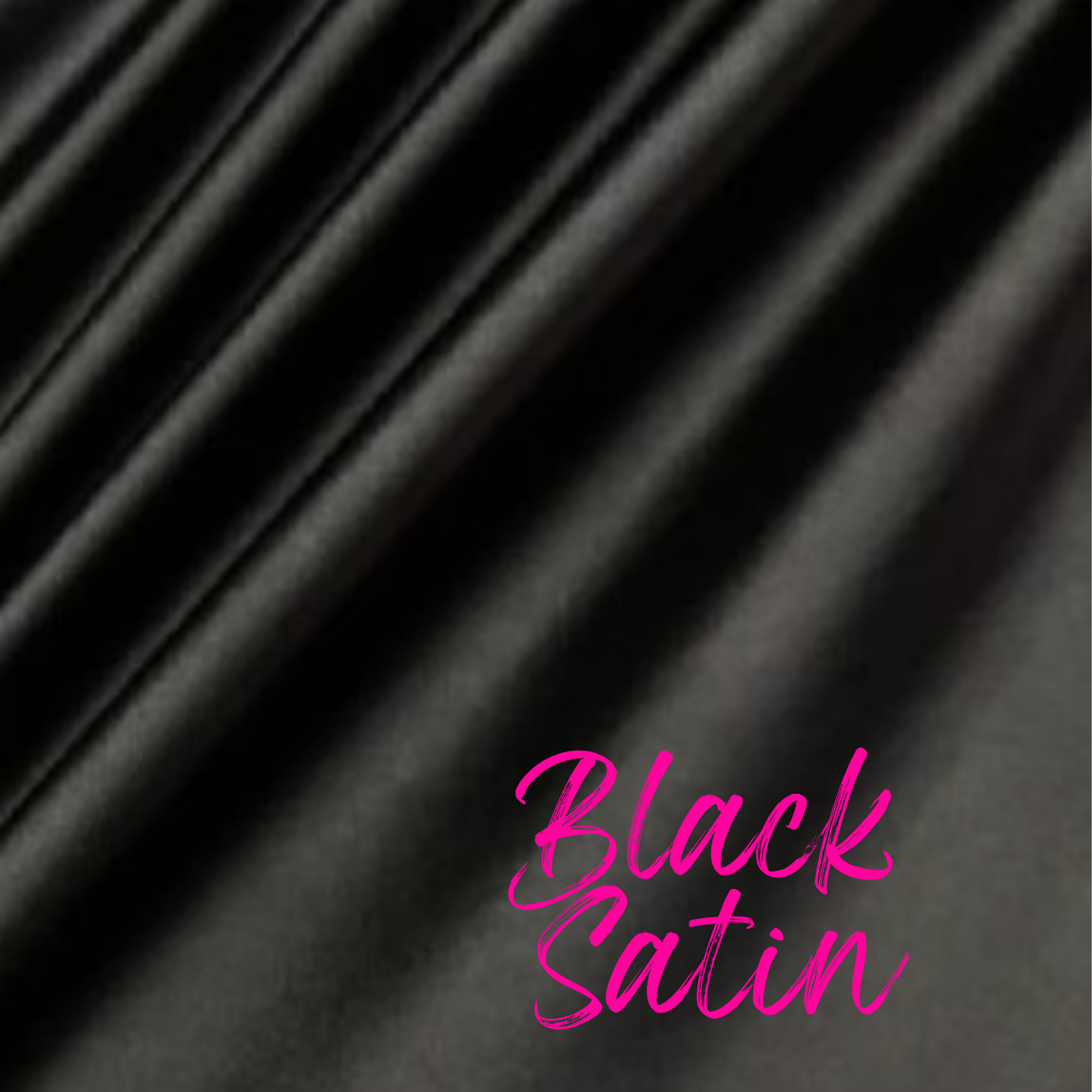 black satin fabric