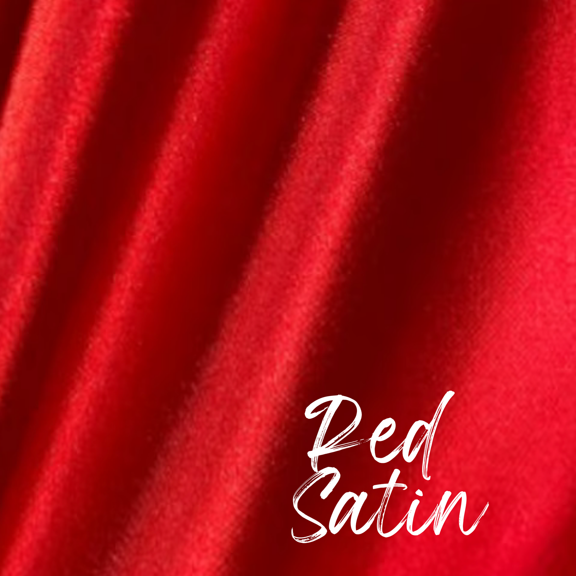 red satin fabric