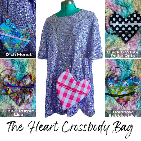 The Heart Crossbody Bag - Ready to Ship