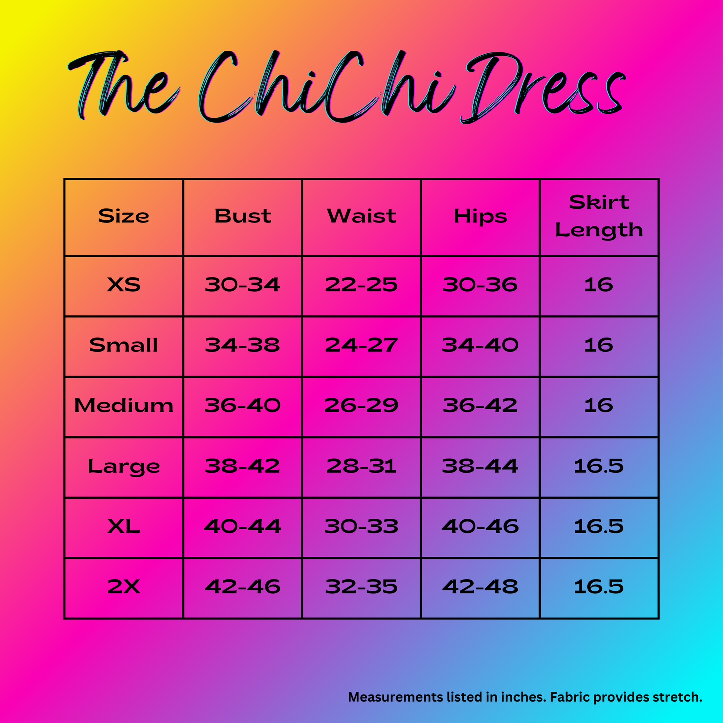 The Chi Chi Dress