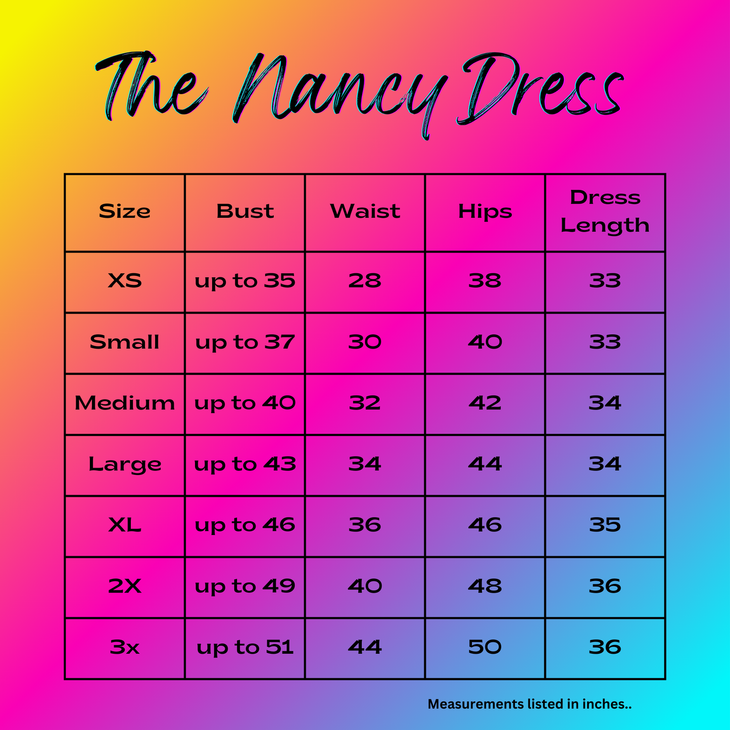 The Nancy Dress