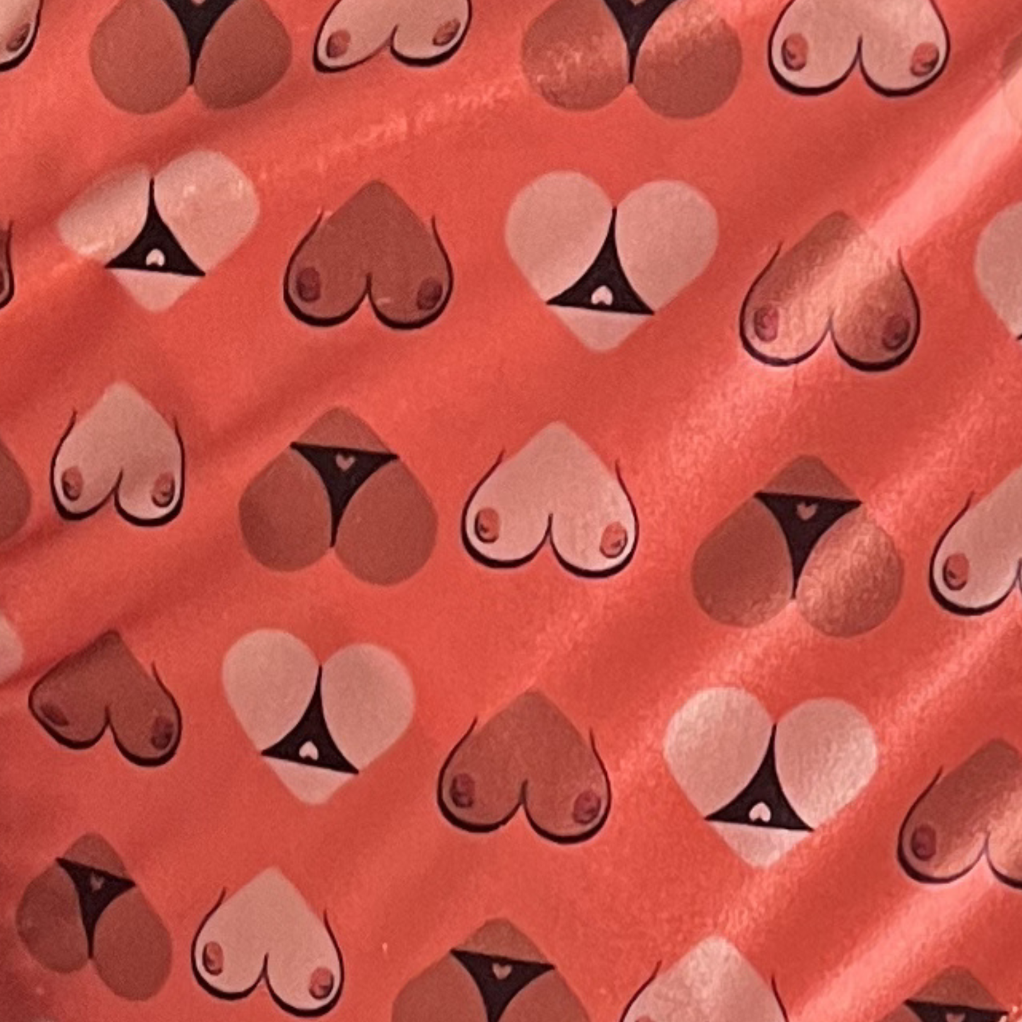 closeup of the fabric for the Megan dress